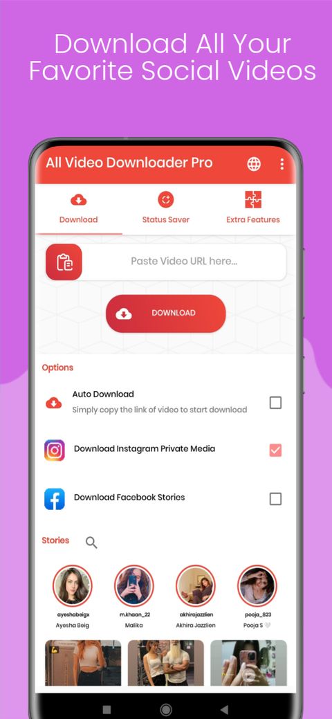 Audio Video downloader — screenshot 1