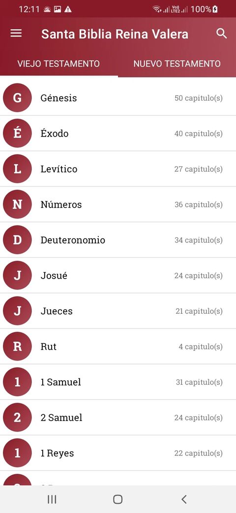 Biblia Reina Valera — screenshot 1