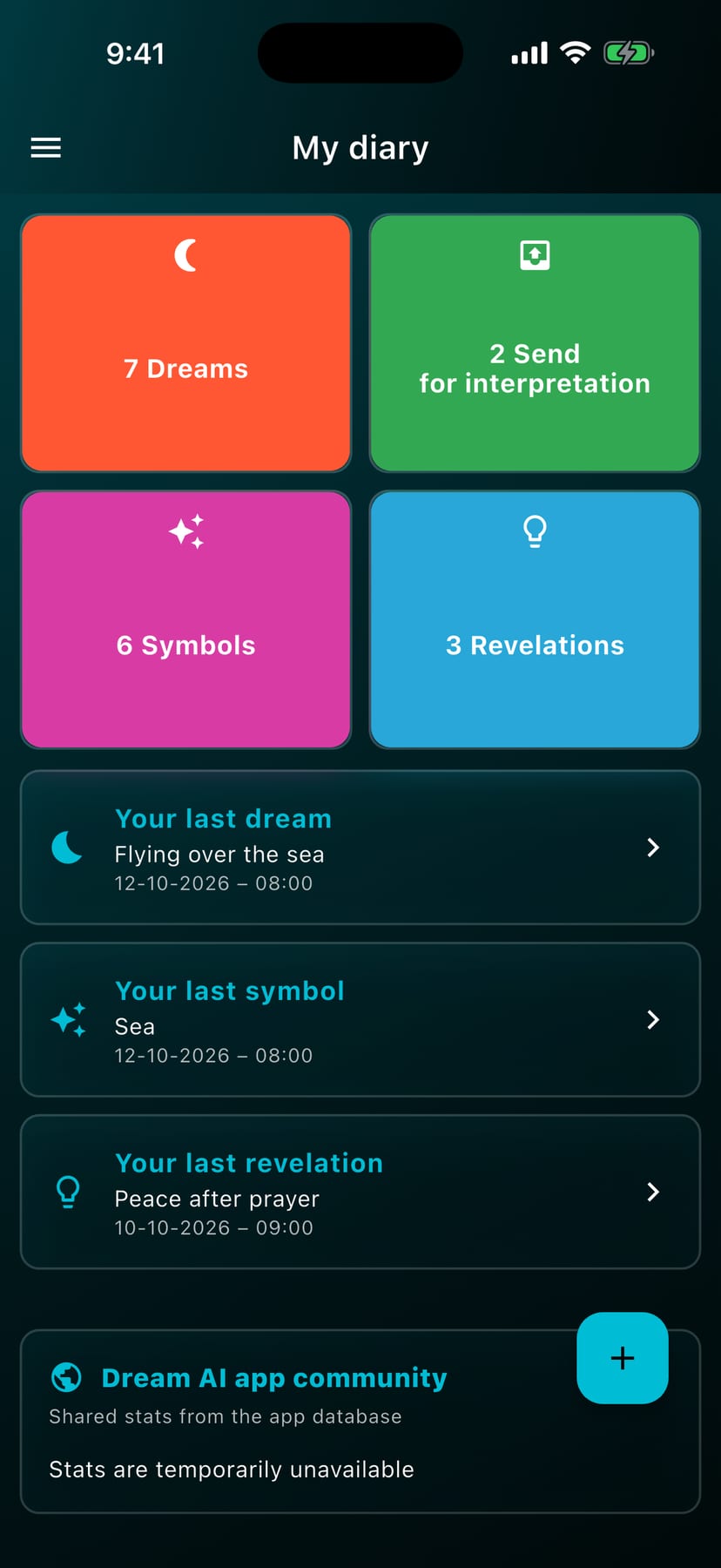 DreamAI – Sny i symbole — screenshot 1