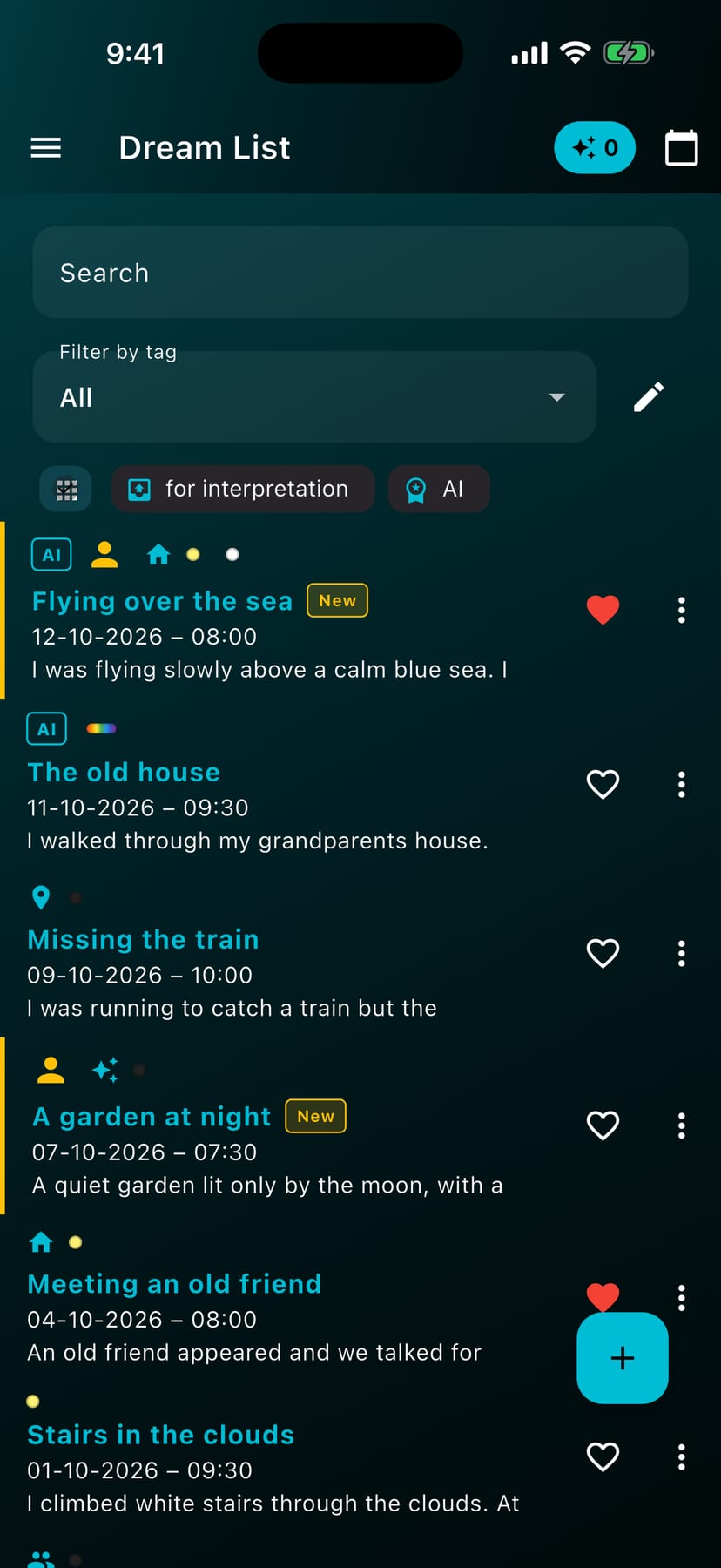 DreamAI – Sny i symbole — screenshot 2