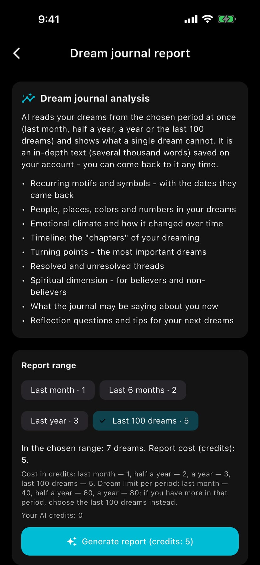 DreamAI – Sny i symbole — screenshot 7