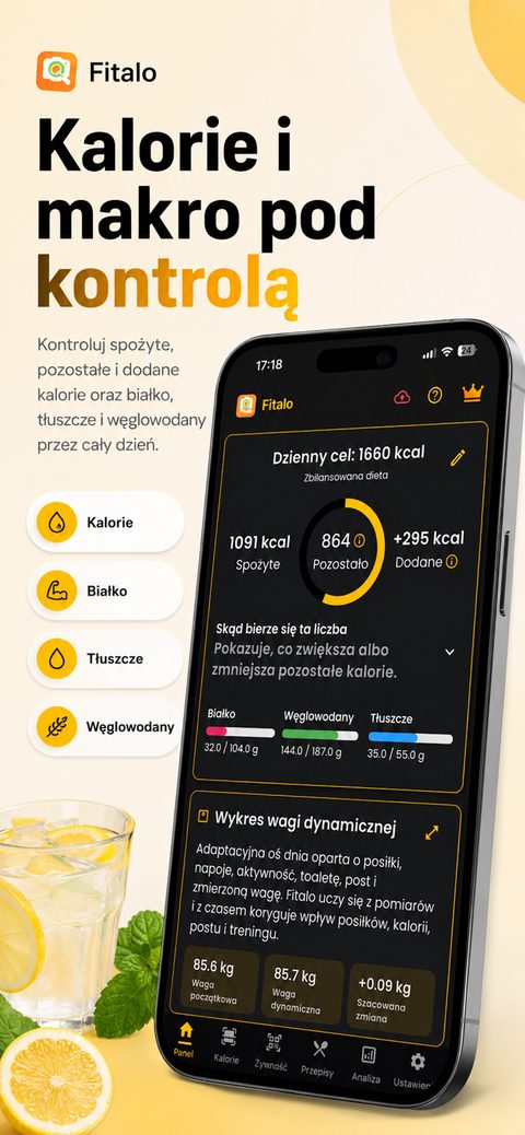 Fitalo - AI licznik kalorii — screenshot 1