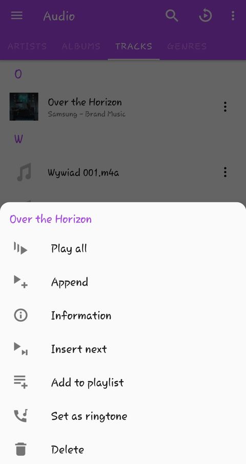 Free HD – Audio Video Music Player — screenshot 3