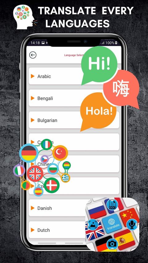 Translator for text, screen and voice — screenshot 4