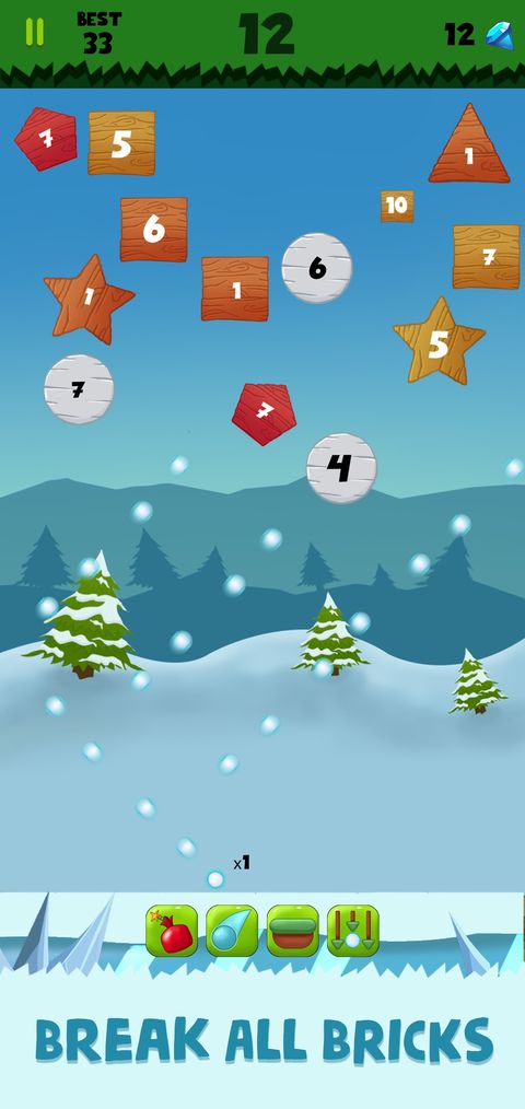 Jungle Ball Bricks Breaker – Bouncing ball game — screenshot 2