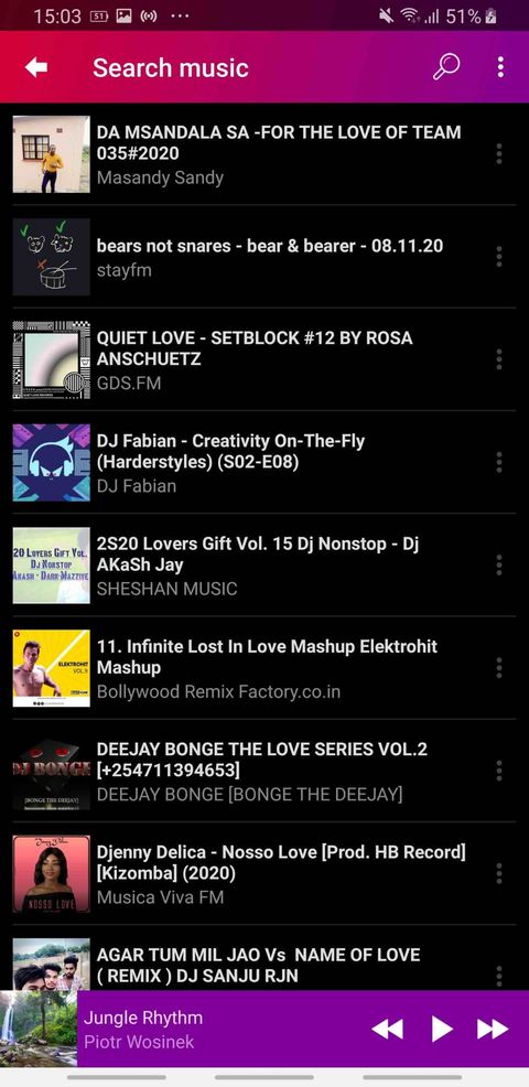 Just Online Music — screenshot 4