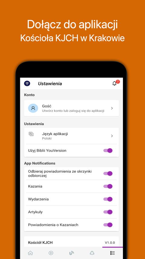 Kościół KJCH w Krakowie — screenshot 1