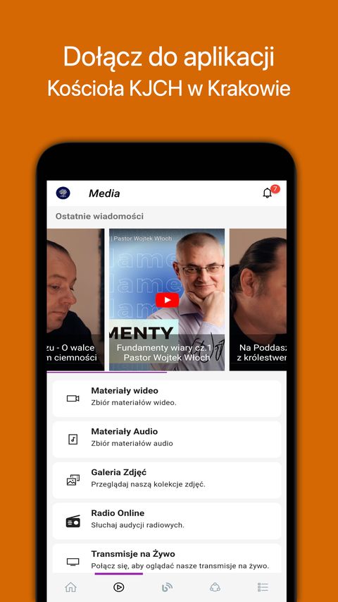 Kościół KJCH w Krakowie — screenshot 3