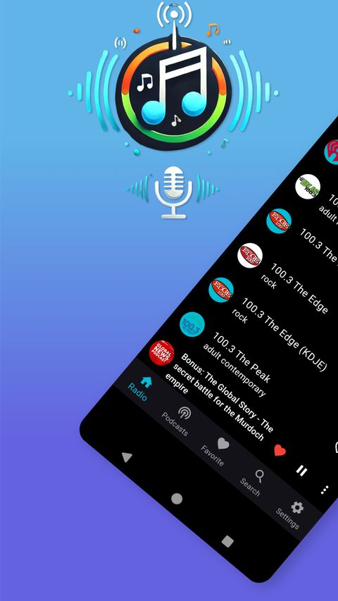 Music FM Radio & Podcasts — screenshot 1