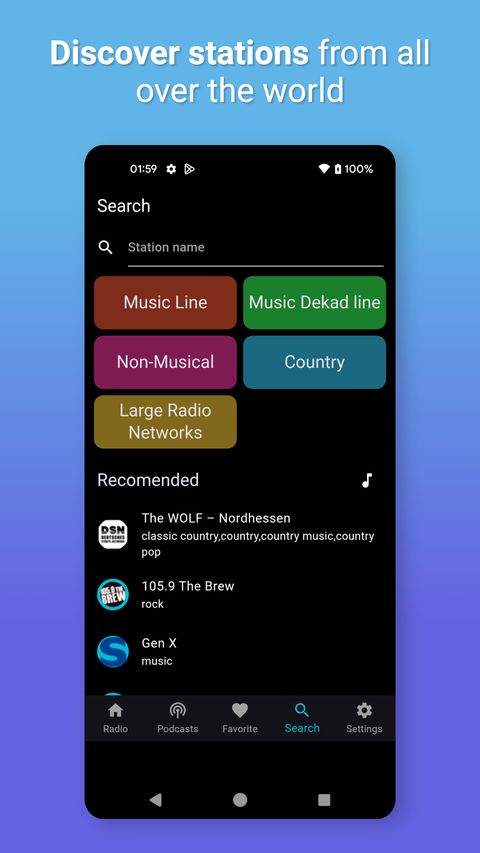 Music FM Radio & Podcasts — screenshot 6