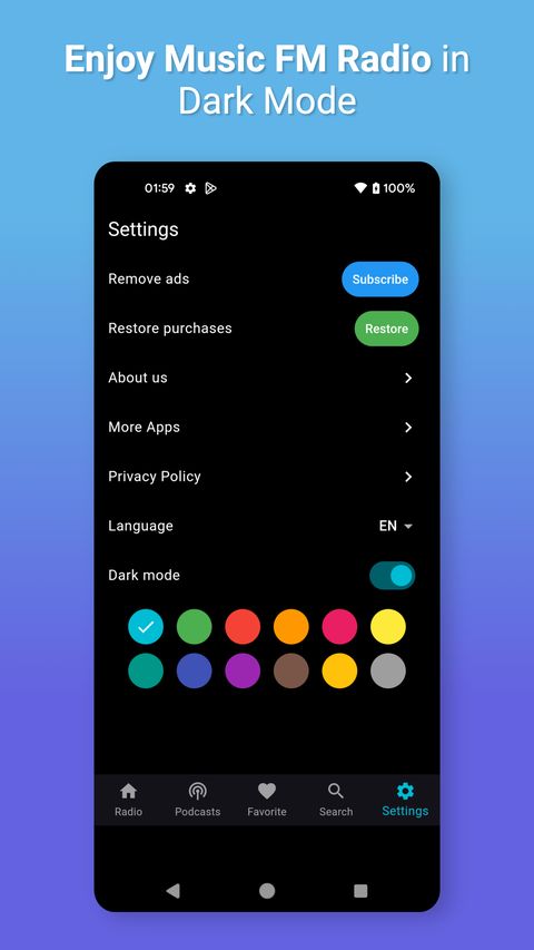 Music FM Radio & Podcasts — screenshot 8