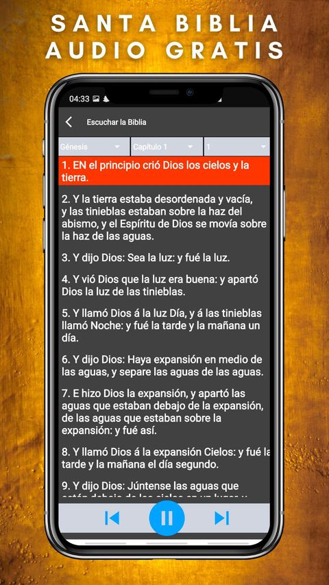 Santa Biblia Reina Valera Audio Gratis — screenshot 2