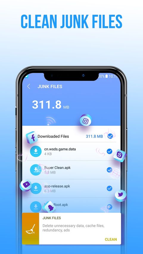 Super Cleaner – Speed Booster, Junk Cleaner — screenshot 1