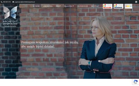 Architekt Zespołów — preview