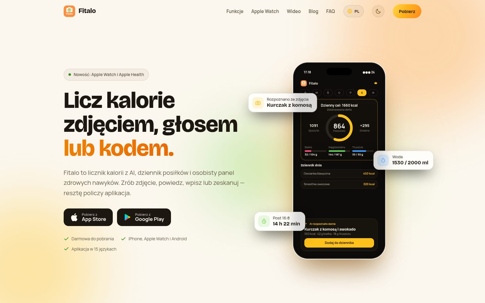 Fitalo.app — preview