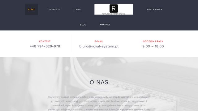 Royal System — screenshot