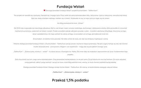 Fundacja Wstań — preview
