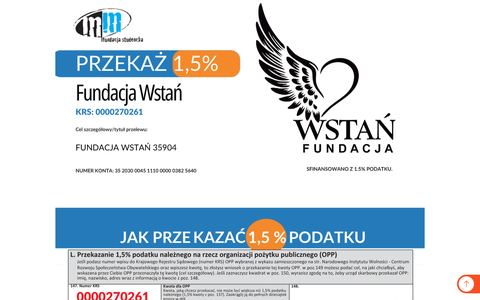 Fundacja Wstań — preview