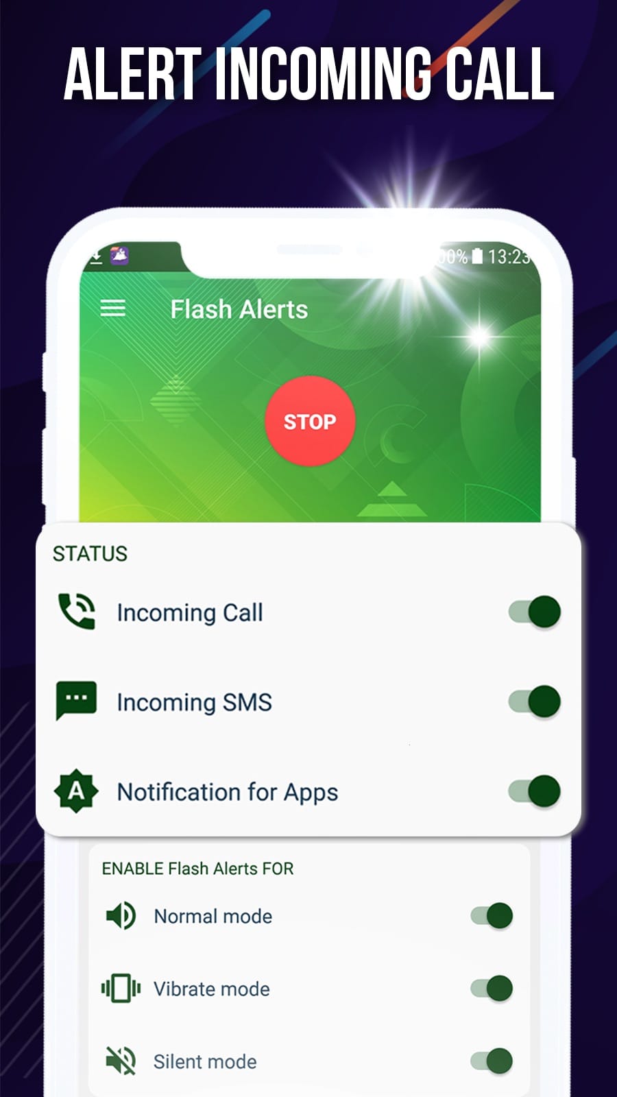 Flash Alerts – Blinking LED Notifications
