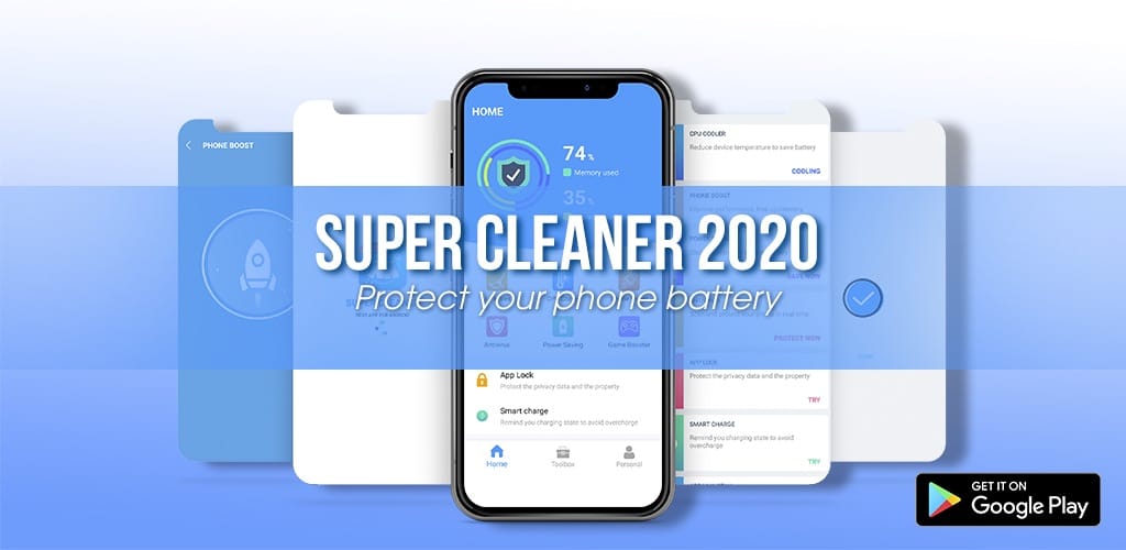 Super Cleaner 2020 – Speed Booster, Junk Cleaner Super Cleaner 2020 – Speed Booster, Junk Cleaner