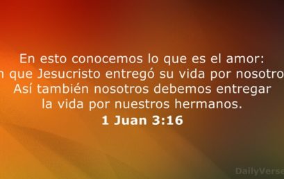 1 Juan 3,16