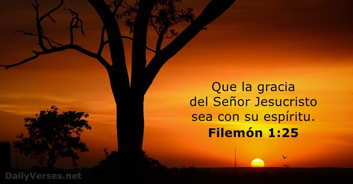 Filemón 1,25