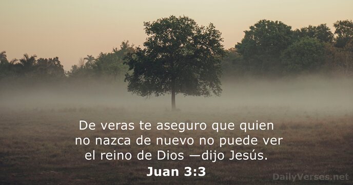 Juan 3,3