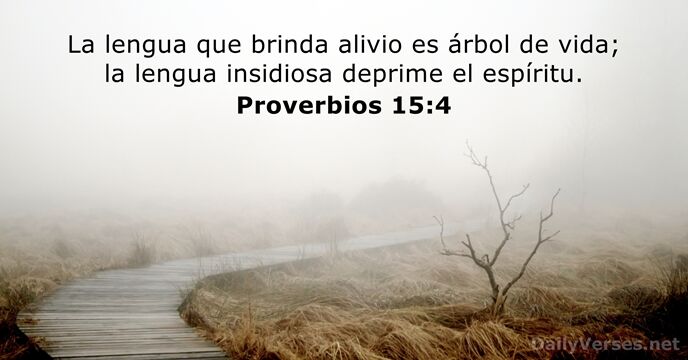 Proverbios 15,4