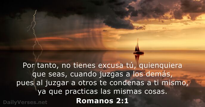 Romanos 2,1