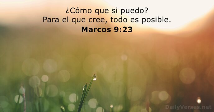 Marcos 9,23
