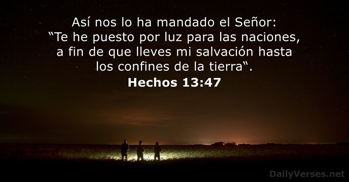 Hechos 13:47