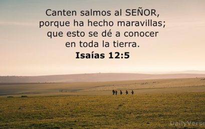 Isaías 12:5