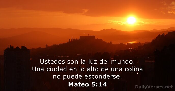 Mateo 5:14