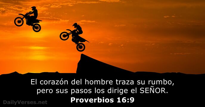 Proverbios 16:9